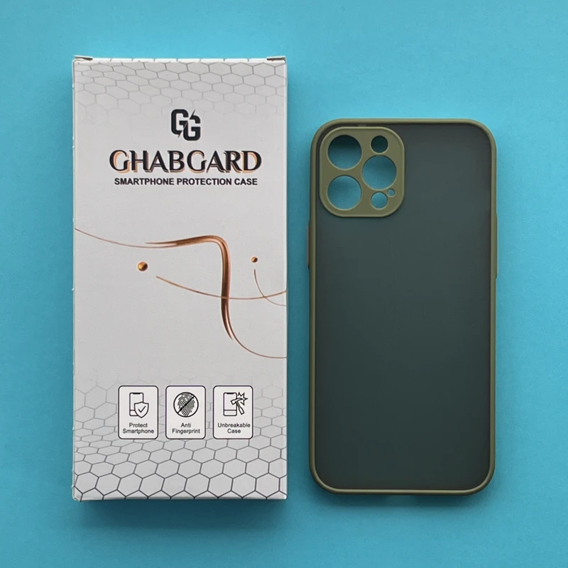  کاور قاب گارد مدل دور ژله ای ساده مناسب برای گوشی موبایل اپل IPhone 12 PROMAX