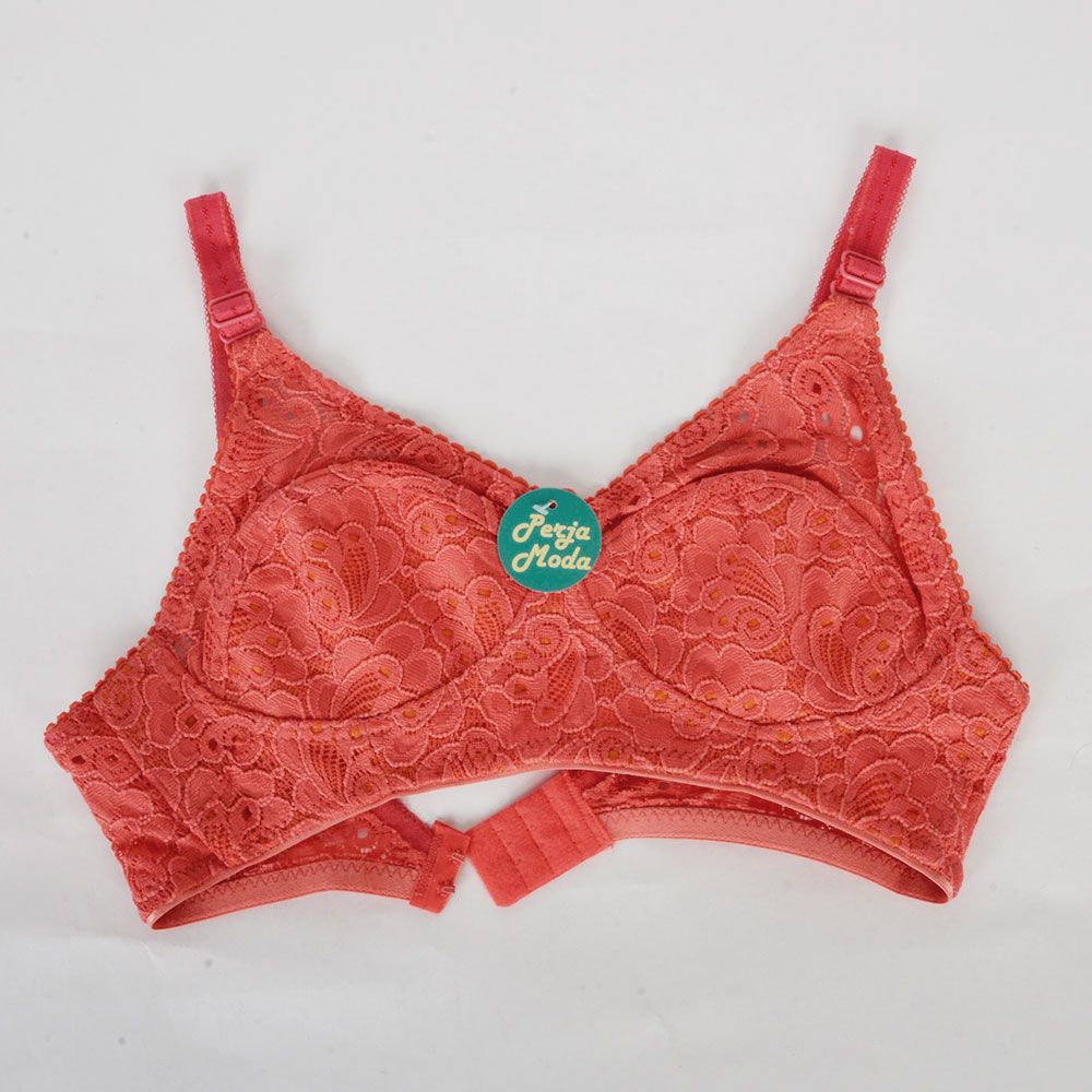 سوتین زنانه پرجامدا مدل 125013828 دانتل رنگ گلبهی -  - 4