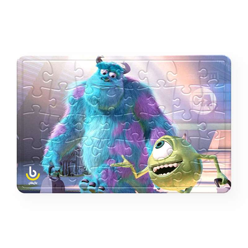 پازل 54 تکه باژیکان طرح مانستر کد 20200113