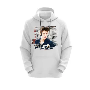 هودی زنانه مدل جاستین کد J196 رنگ سفید