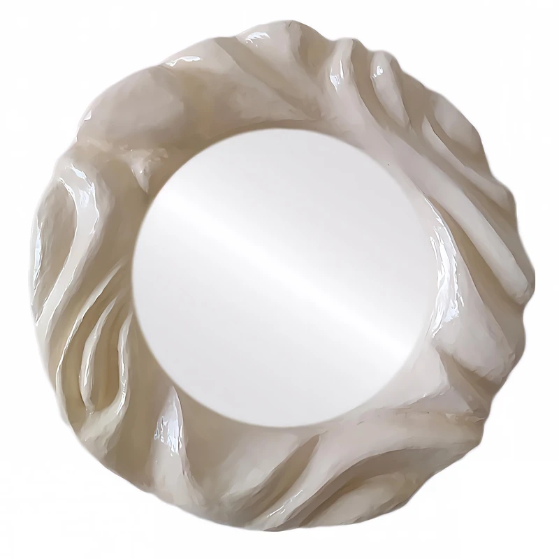 آینه دیواری مدل پاپیه ماشه کد 003