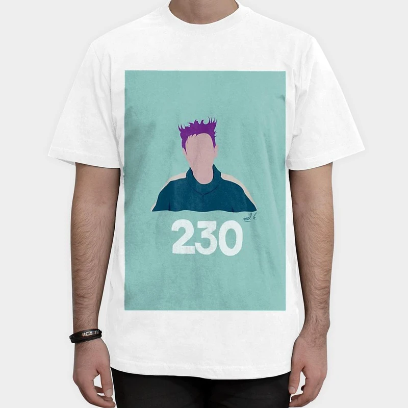 تیشرت آستین کوتاه مردانه مدل بازیگر 230