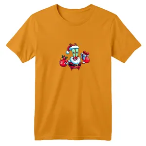 تی شرت آستین کوتاه بچگانه مدل کریسمسی کد 07