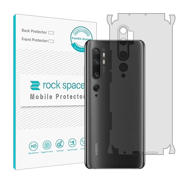 محافظ پشت گوشی شفاف راک اسپیس مدل HyGEL مناسب برای گوشی موبایل شیائومی Mi Note 10 Pro