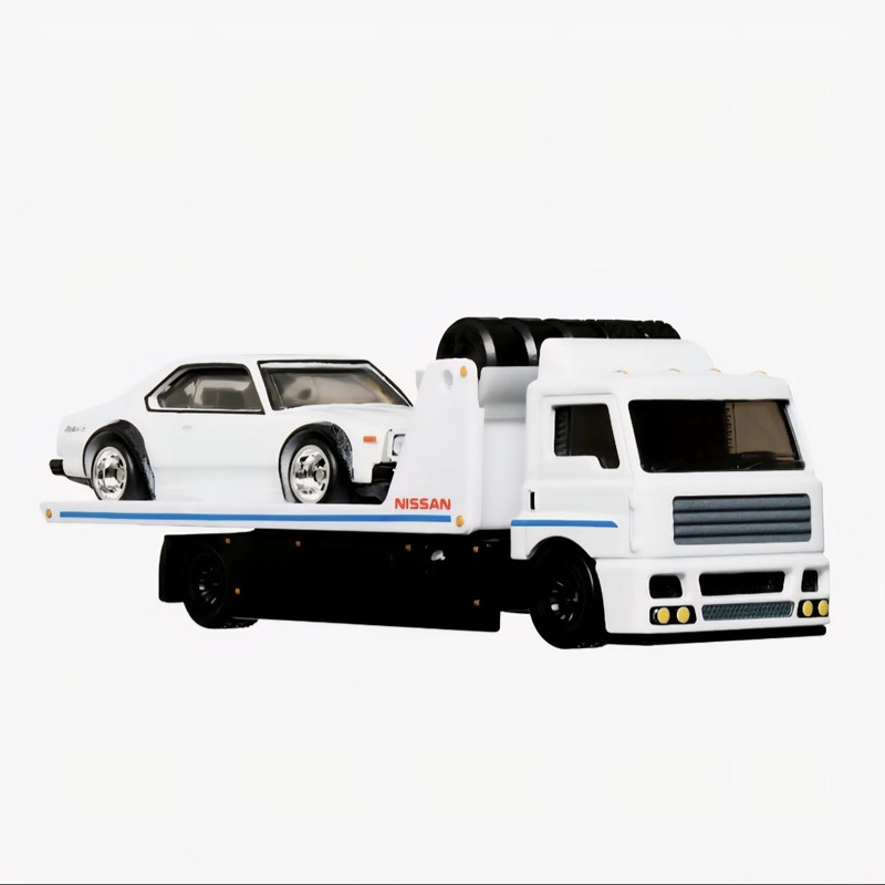 ماشین بازی هات ویلز مدل Nissan series premium بسته ۴ عددی