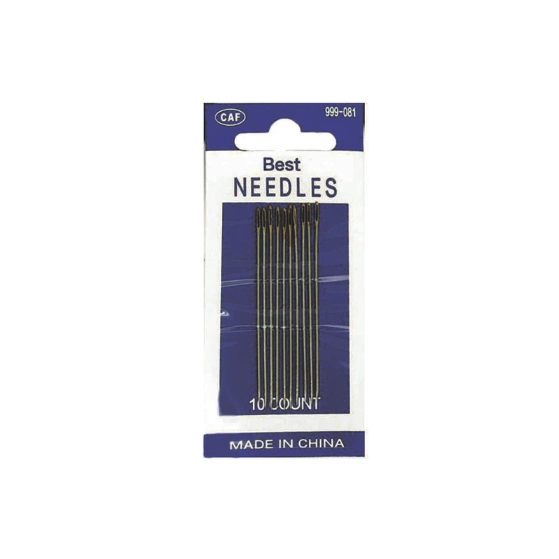 سوزن خیاطی مدل چشمه کد 999-81 بسته 10 عددی
