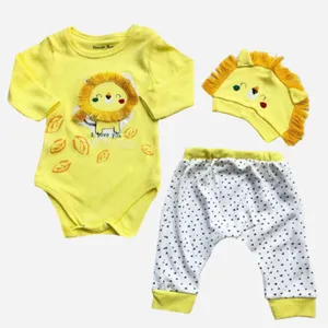 ست 3 تکه لباس نوزادی مدل 05