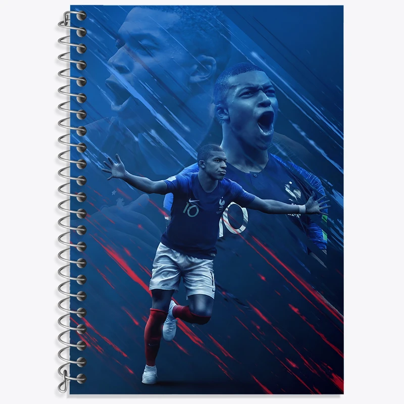 دفتر نت موسیقی 50 برگ خندالو طرح کیلیان امباپه کد N2795