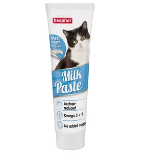 خمیر تشویقی گربه بیفار مدل Milk paste وزن 100 گرم