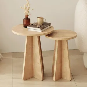 میز عسلی فریازان دکور مدل 42-Astar-s-35 مجموعه دو عددی