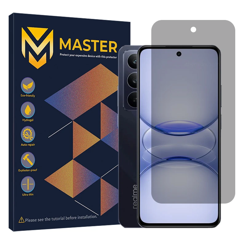 محافظ صفحه نمایش حریم شخصی مستر مدل هیدروژلی مناسب برای گوشی موبایل ریلمی C75x