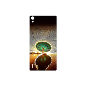 MAHOOT Night Light Fountain Cover Sticker for Huawei Ascend P7