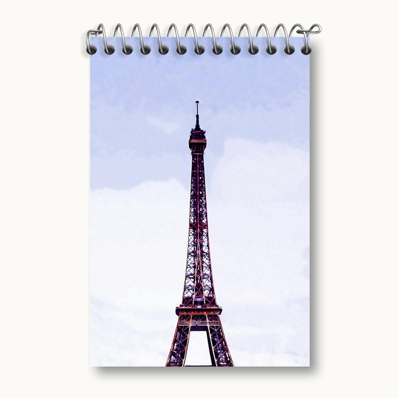 دفتر یادداشت 50 برگ خندالو مدل برج ایفل کد F1177