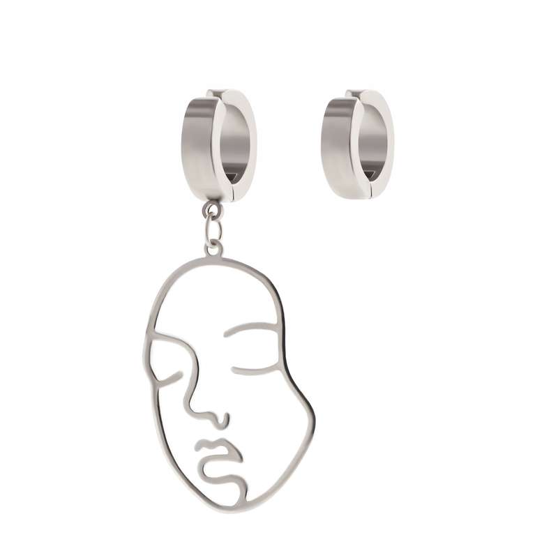 گوشواره زنانه پایتخت مدل PS533_GO فیک