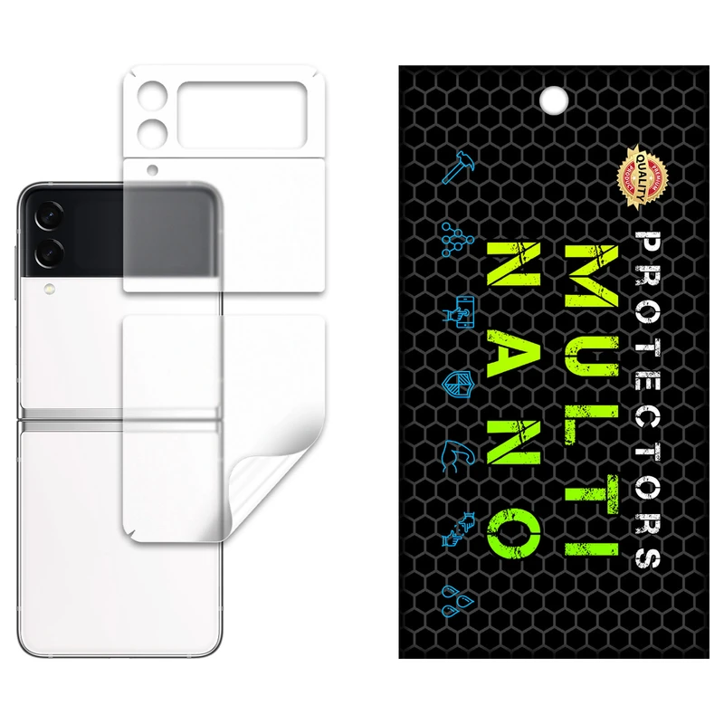 محافظ پشت گوشی مات مولتی نانو مدل X-F1B مناسب برای گوشی موبایل سامسونگ Galaxy Z Flip 3 5G