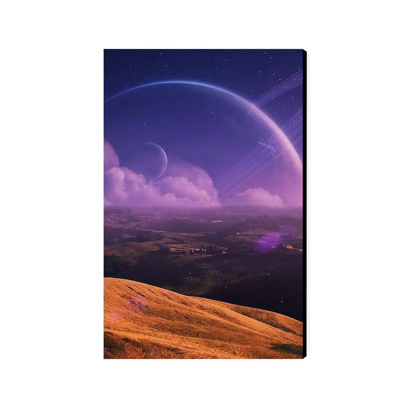 تابلو شاسی عرش مدل فانتزی فضا و کهکشان کد As4593