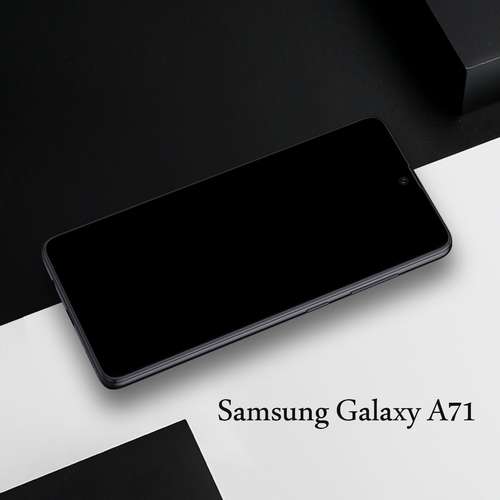 محافظ صفحه نمایش مدل FCG مناسب برای گوشی موبایل سامسونگ Galaxy A71 بسته دو عددی