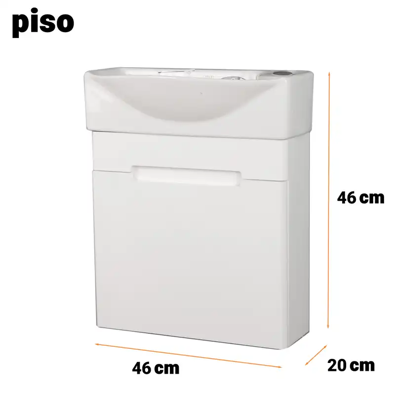 ست کابینت و روشویی دلفین مدل D-464620