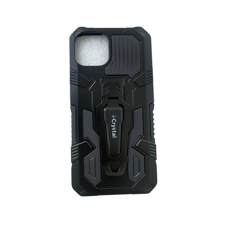 کاور طرح ضد ضربه استند شو مدل i_crystal  کد i554  مناسب برای گوشی موبایل  اپل Iphone 13 promax