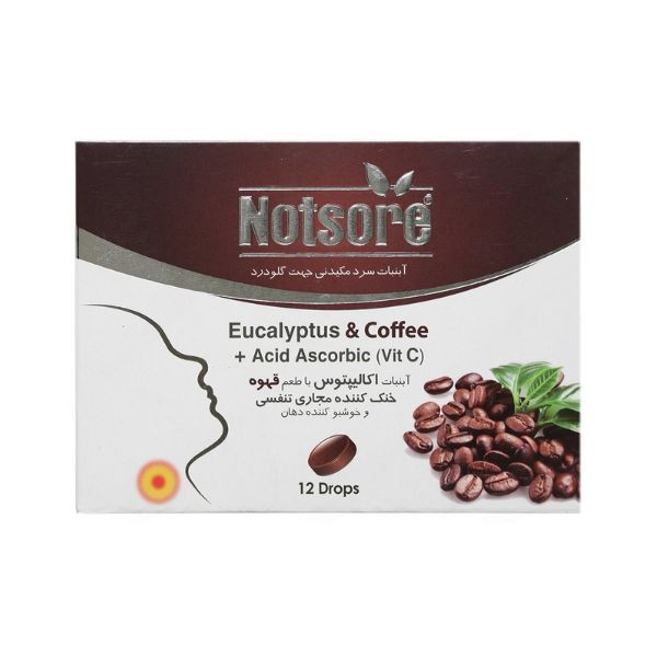 آبنبات سرد مکیدنی اکالیپتوس با طعم قهوه ناتسور مجموعه ۲ عددی