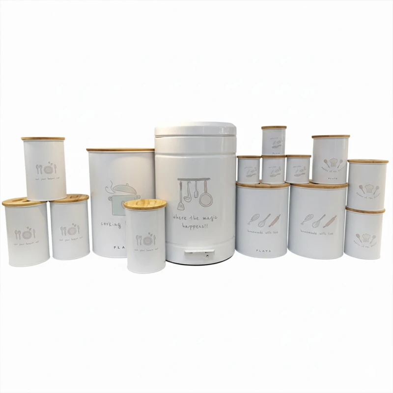 سرویس ست جهیزیه 15 پارچه کیتچن ورپلاتا مدل کیتچن فانتزی