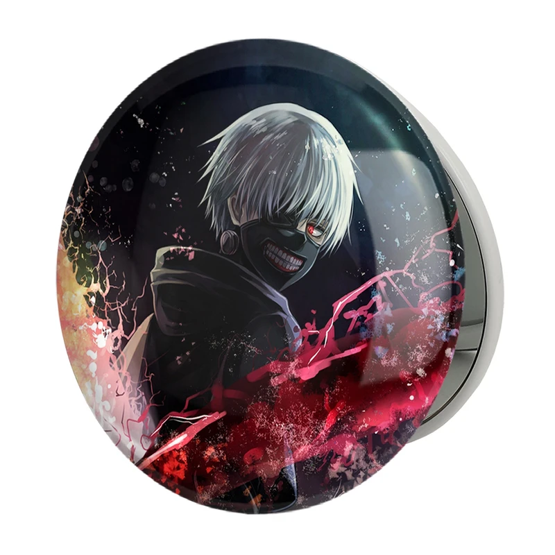 آینه جیبی خندالو طرح کانکی کن انیمه توکیو غول Tokyo Ghoul مدل تاشو کد 11891 
