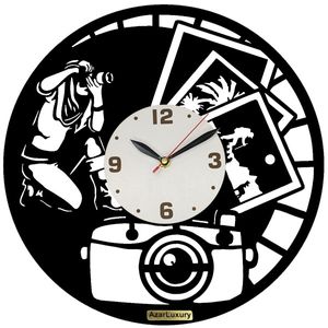 نقد و بررسی ساعت دیواری آذرلاکچری طرح آتلیه عکاسی کدat02 توسط خریداران