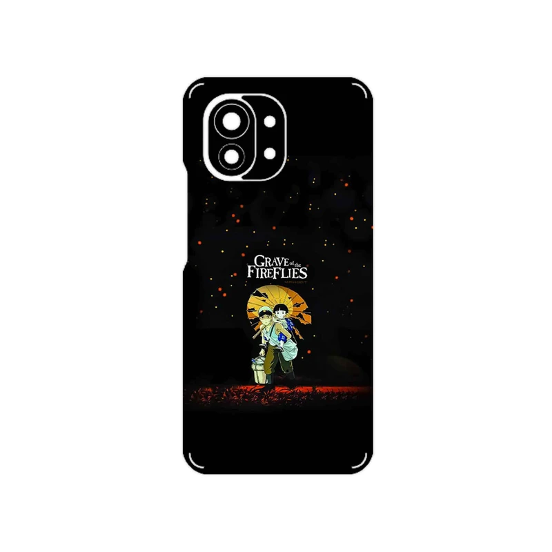 برچسب پوششی ماهوت مدل Grave of the Fireflies مناسب برای گوشی موبایل شیائومی Mi 11 5G
