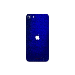 MAHOOT Blue-Holographic Cover Sticker for Apple iPhone SE 2020