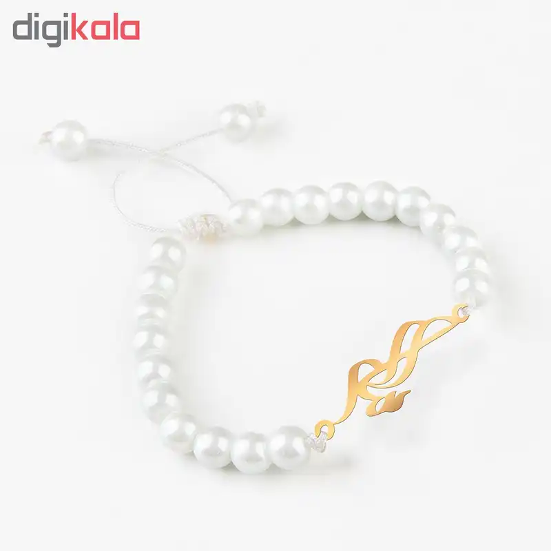 دستبند نقره گلمور طرح سارا کد 22