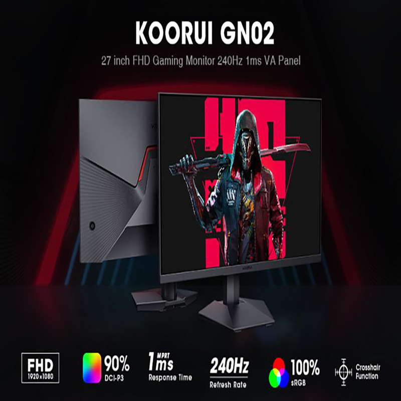 مانیتور 27 اینچ کووری مدل Koorui 27GN07