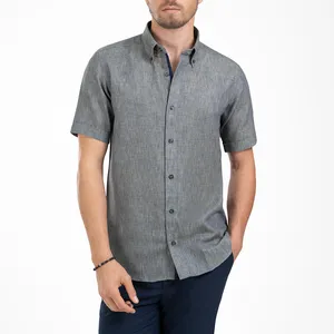 پیراهن آستین کوتاه مردانه ام کی مدل 1900