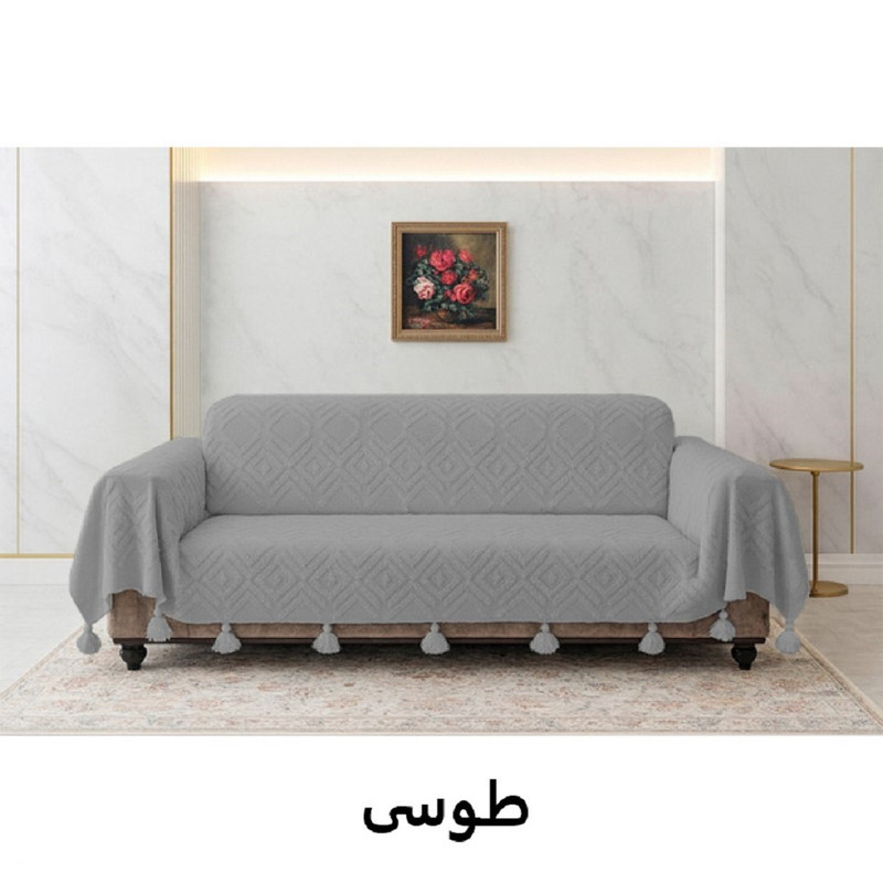 شال مبل و تخت کوکو جم مدل الیزابت سایز 300x150 سانتی متر