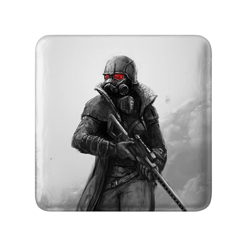 مگنت خندالو طرح بازی فال‌اوت (Fallout) مدل مربعی کد 31293