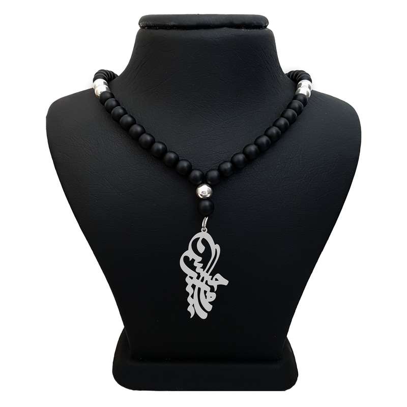 گردنبند نقره مردانه ترمه ۱ مدل امیر حسین کد ma 1178