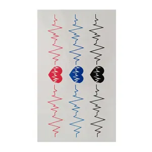 تتو موقت طرح ضربان قلب کد 82