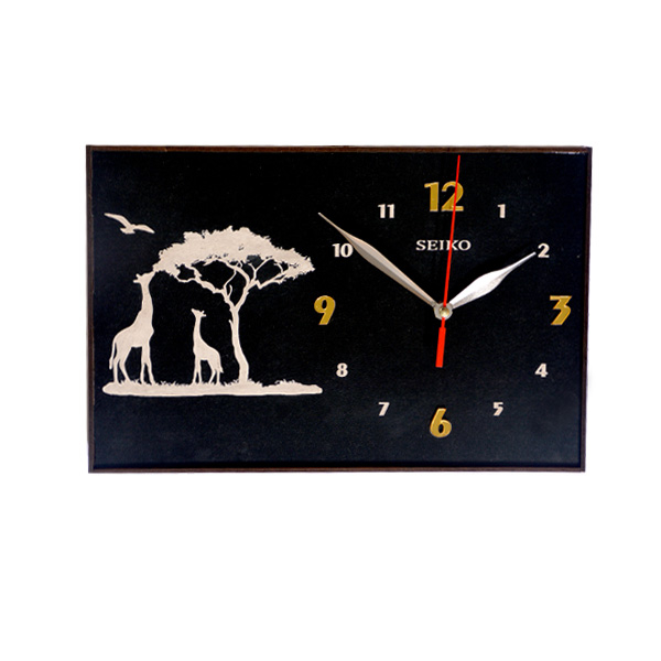 ساعت دیواری طرح جنگل کد 003