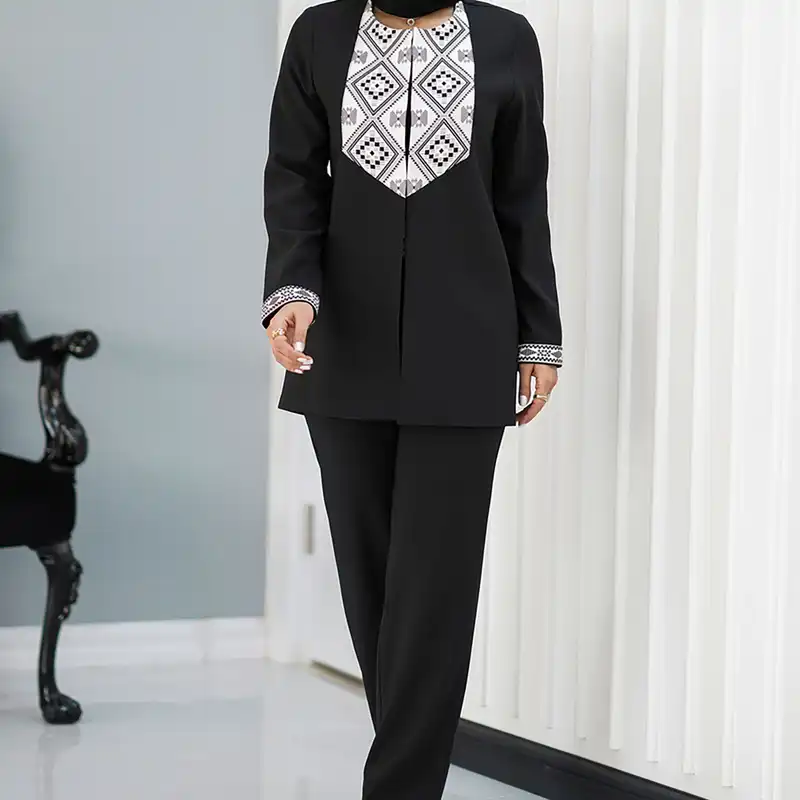 مانتو و شلوار زنانه السانا مدل آیتا کد 174639