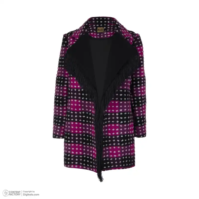 پالتو زنانه نغمه مدل خالدار