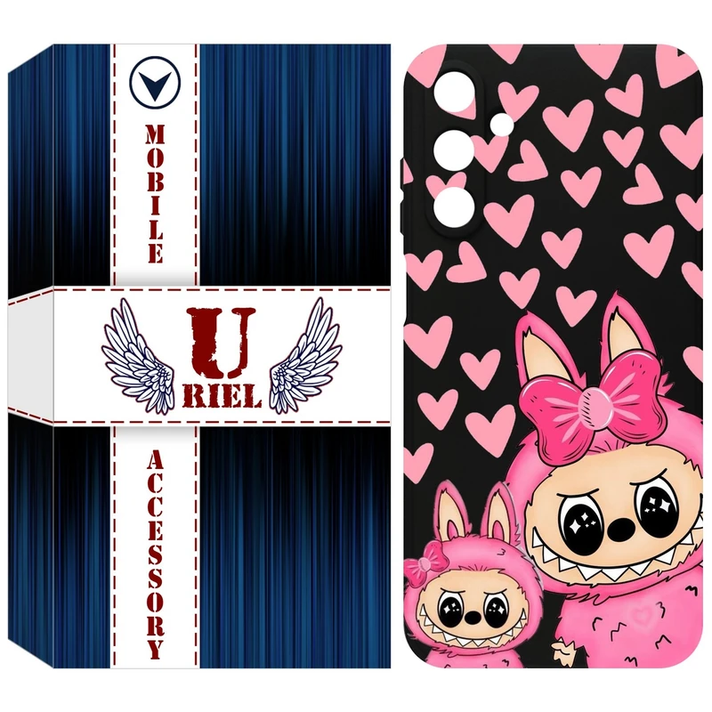 کاور یوریل مدل KSH کد 105 طرح عروسک لبوبو مناسب برای گوشی موبایل سامسونگ Galaxy A15