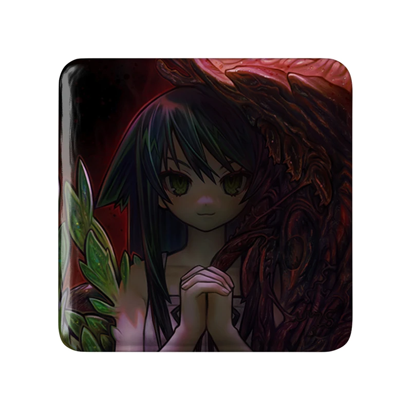 مگنت خندالو طرح بازی آواز سایا (Saya no Uta) مدل مربعی کد 35314