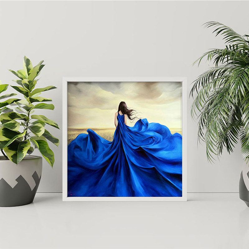 تابلو طرح دختر مدل EP535