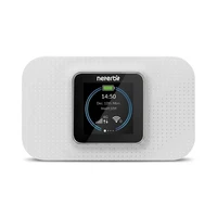 مودم قابل حمل 4G LTE نتربیت مدل NWR-940X با باتری 3000 میلیآمپر، پشتیبانی همزمان تا 32 کاربر، فناوری Wi-Fi 6، سرعت دانلود 150Mbps و امنیت WPA3 با صفحه نمایش 2 اینچ و درگاه USB Type-C