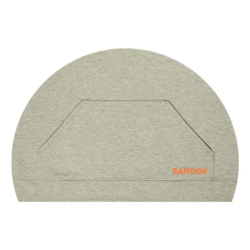 هودی زنانه ساروک مدل HZS01 رنگ سبز سدری