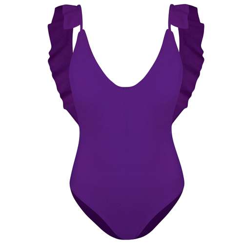 مایو زنانه فیتن فرخ زادی مدل 3686-274 رنگ بنفش