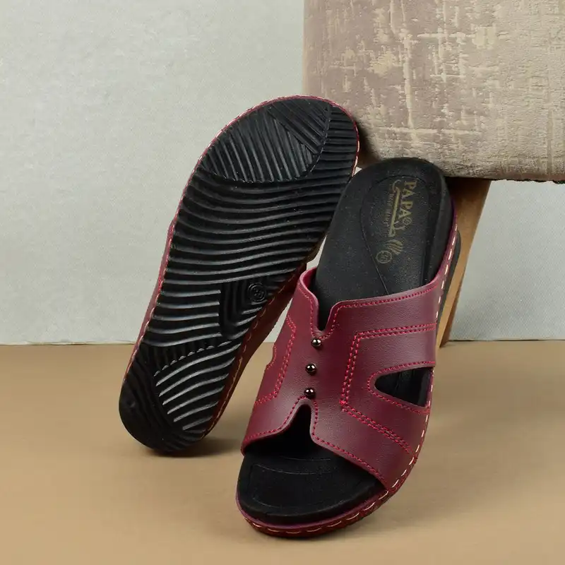 دمپایی زنانه پاپا مدل  طبی کد ZRSH.4017