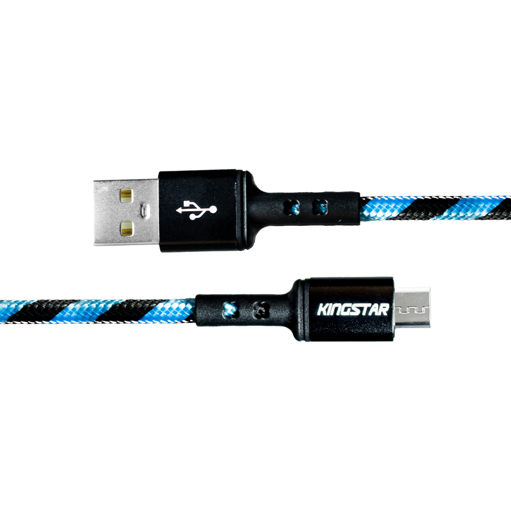 کابل تبدیل USB به microUSB کینگ استار مدل K120A طول 1.1 متر