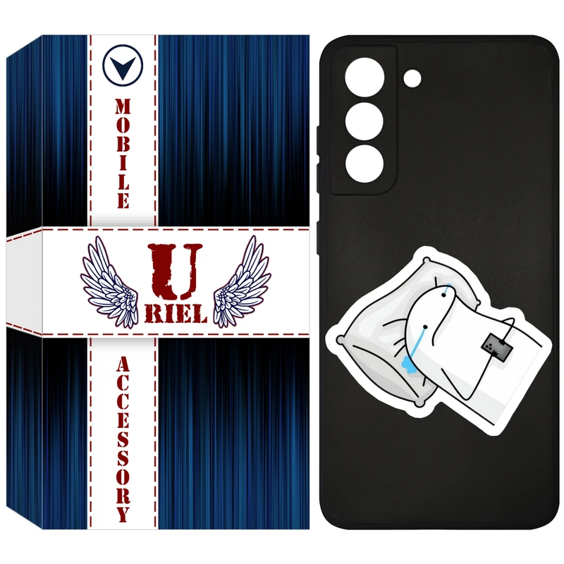 کاور یوریل مدل KSH کد 81 طرح غمگین مناسب برای گوشی موبایل سامسونگ Galaxy S21 FE 5G