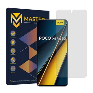 محافظ صفحه نمایش شفاف مستر مدل Resistant مناسب برای گوشی موبایل شیائومی Poco X6 Pro