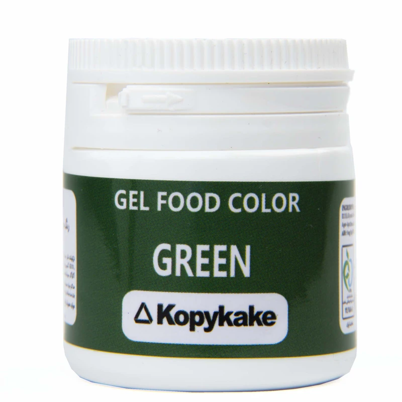 رنگ خوراکی ژله ای سبز کپی کیک - 35 گرم
